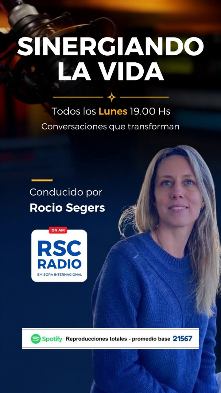 Sinergiando la vida, programa conducido por Rocío Segers